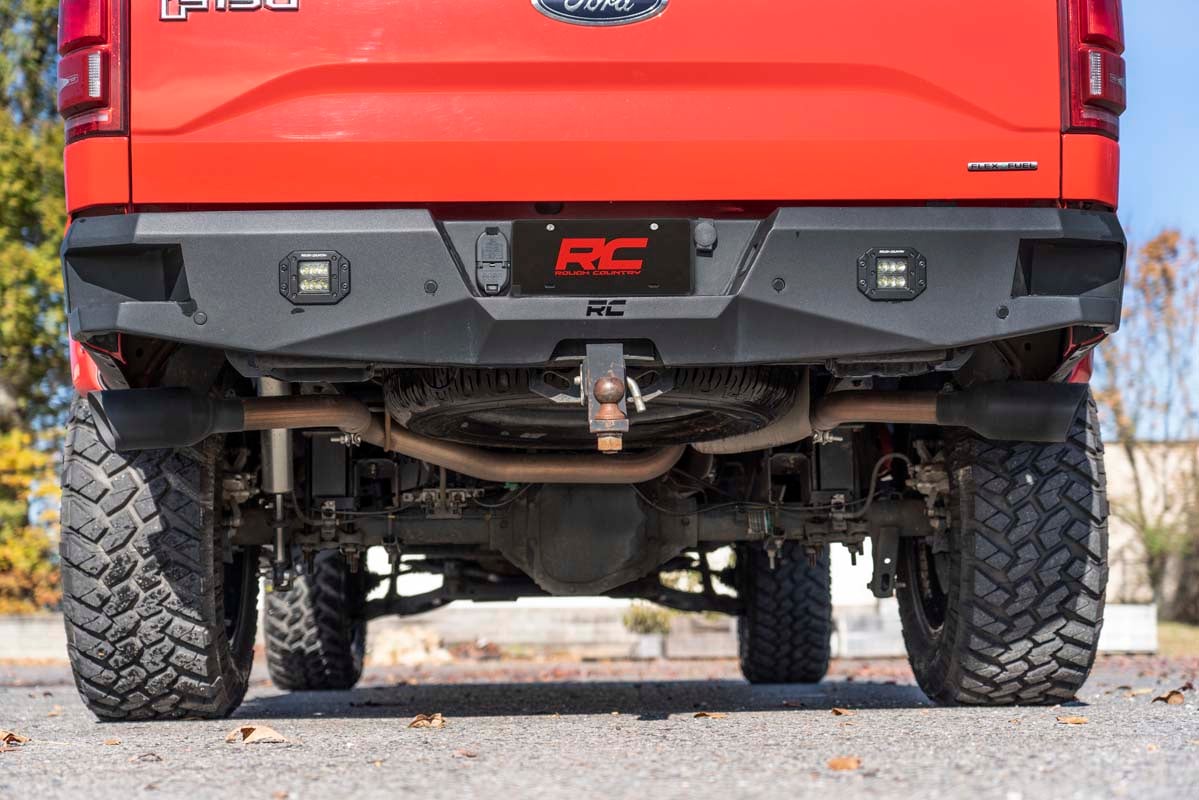 Performance Cat-Back Exhaust | No Std Cab | Ford F-150 2WD/4WD (2015-2020) by Rough Country