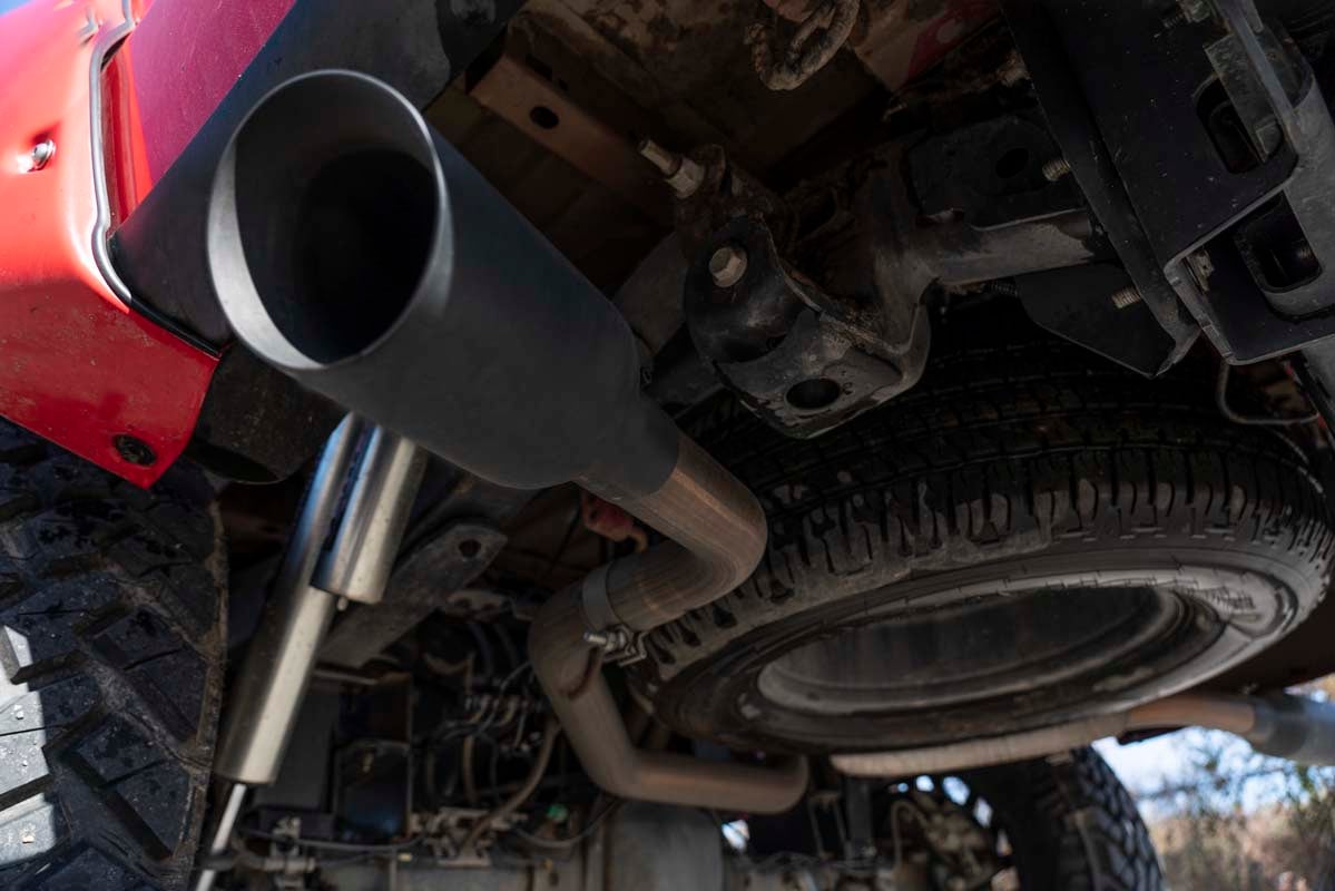 Performance Cat-Back Exhaust | No Std Cab | Ford F-150 2WD/4WD (2015-2020) by Rough Country