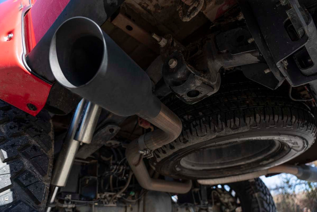 Performance Cat-Back Exhaust | No Std Cab | Ford F-150 2WD/4WD (2015-2020) by Rough Country