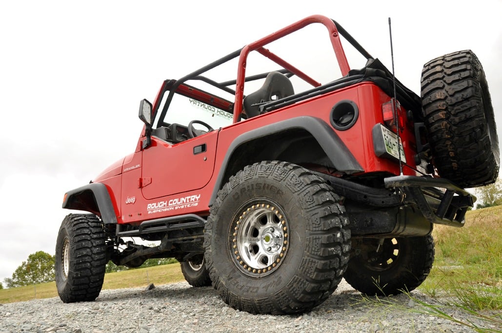 4 Inch Lift Kit | Long Arm | M1 | Jeep Wrangler TJ 4WD (1997-2006) by Rough Country