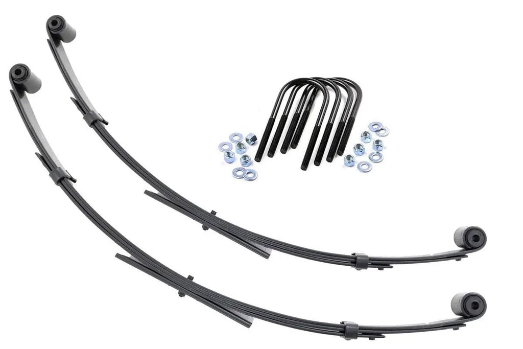 Front Leaf Springs | 2.5" Lift | Pair | Jeep Wrangler YJ 4WD (1987-1995) by Rough Country