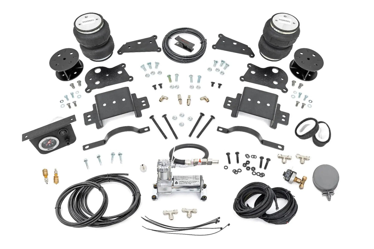 Air Spring Spacer Kit w/ Compressor | 5" Lift | Ram 2500 4WD (2014-2026) by Rough Country