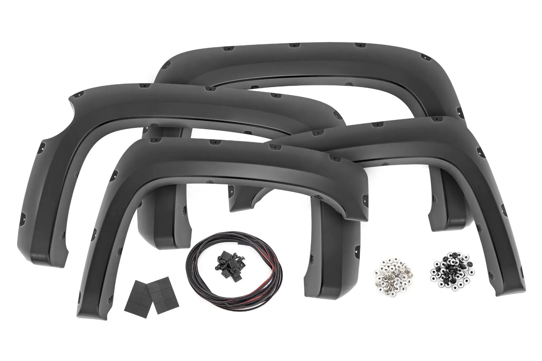 Pocket Fender Flares | 5'9" Bed | Gas Door | Chevy Silverado 1500 (07-13) by Rough Country