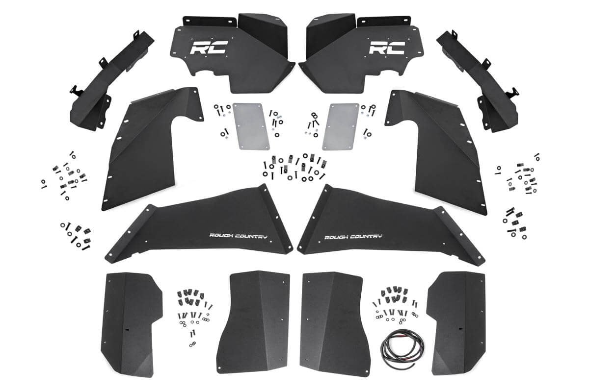 Inner Fenders | FR & RR | Vertex | Jeep Wrangler JK/Wrangler Unlimited (07-18) by Rough Country
