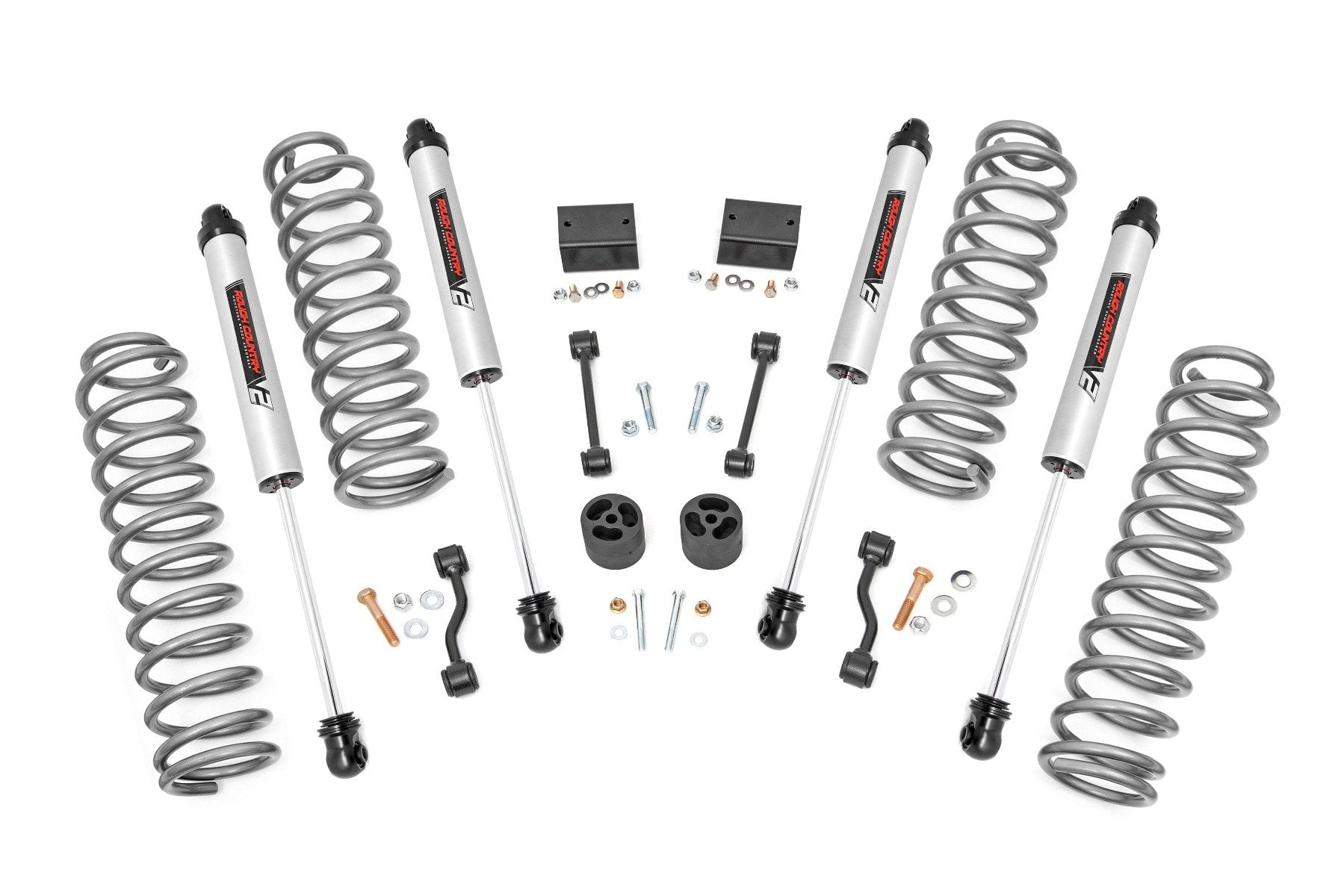 2.5 Inch Lift Kit | Coils | V2 | Jeep Wrangler JL 4WD (2024-2026) by Rough Country