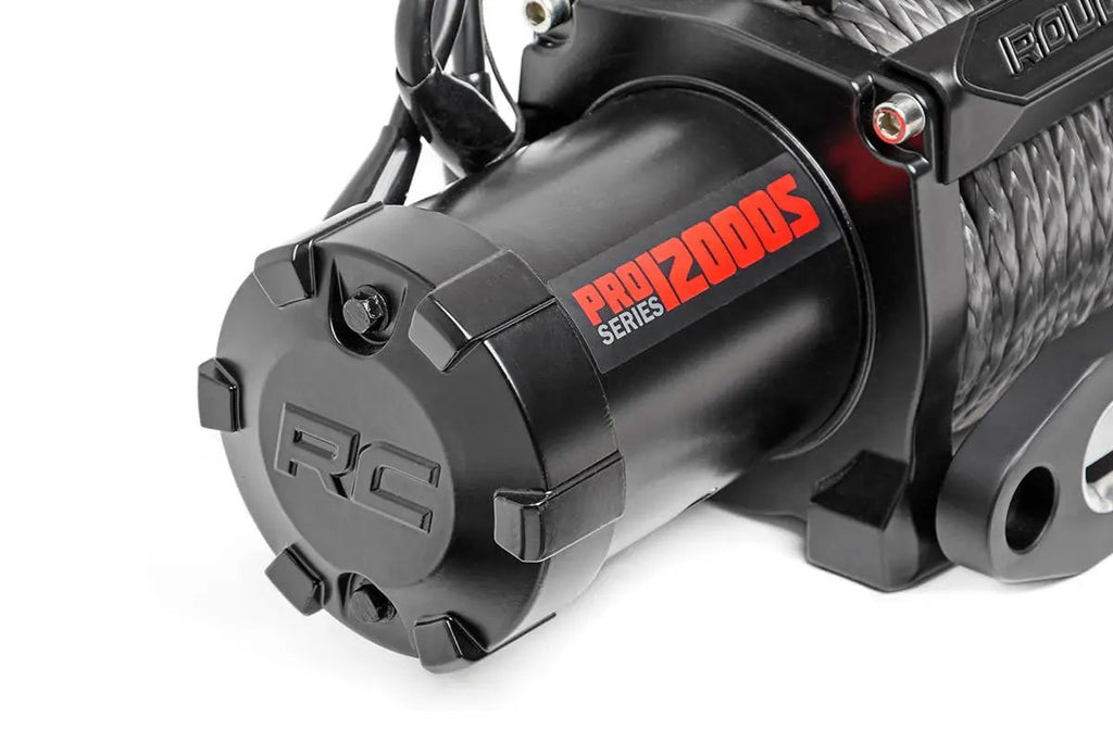 9500-Lb Pro Series Winch | Synthetic Rope by Rough Country