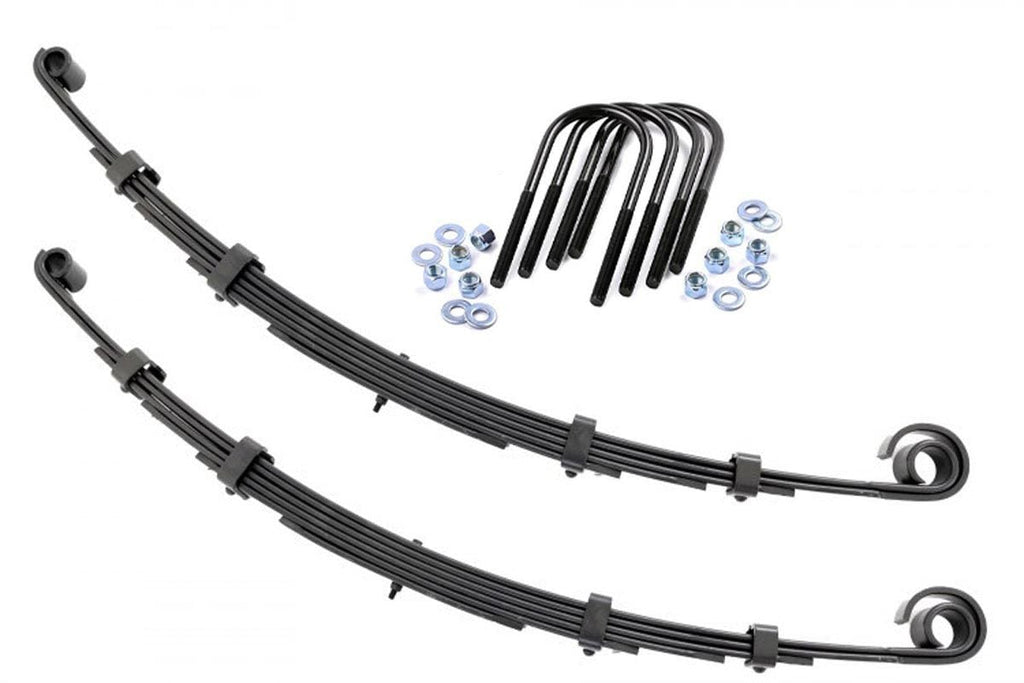 Front Leaf Springs | 2.5" Lift | Pair | Jeep CJ5/CJ7 5 4WD (1976-1983) by Rough Country