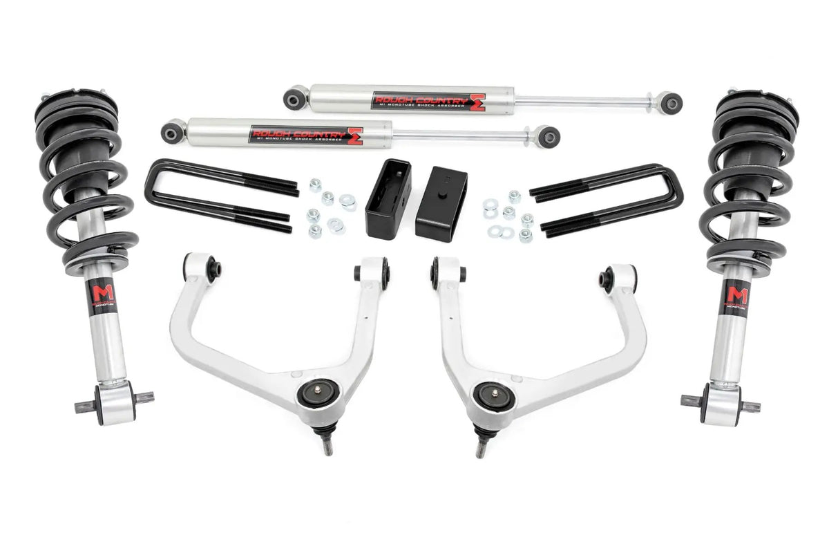 3.5 Inch Lift Kit | M1 Struts/M1 | GMC Sierra 1500 2WD/4WD (2019-2024) by Rough Country