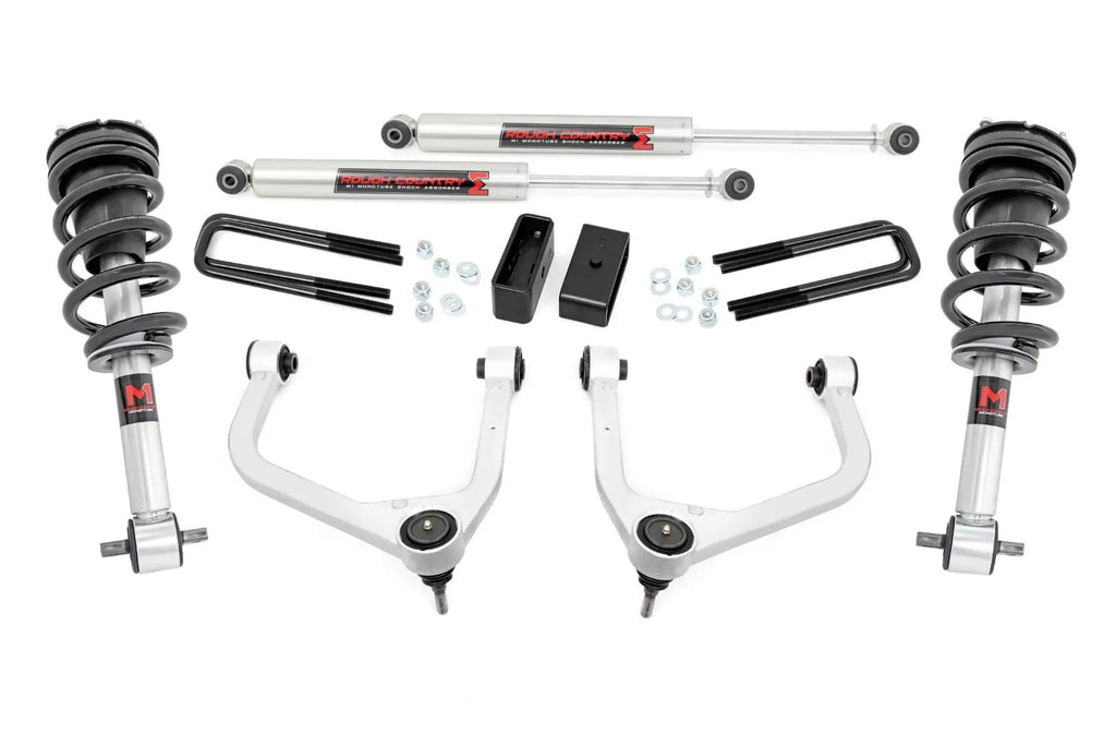 3.5 Inch Lift Kit | M1 Struts/M1 | GMC Sierra 1500 2WD/4WD (2019-2024) by Rough Country