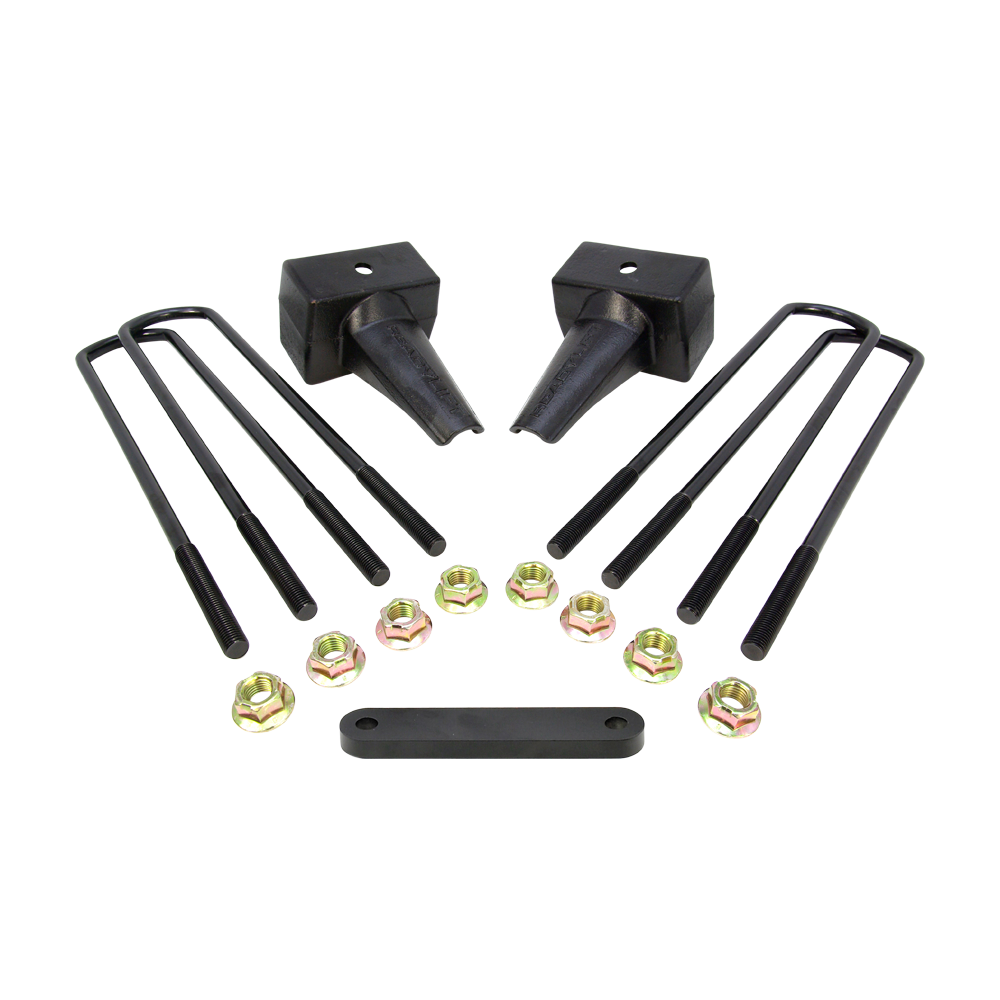 4" Rear Block Kit - Ford Super Duty (2-pc Drive Shaft Only) 1999-2010 by ReadyLift