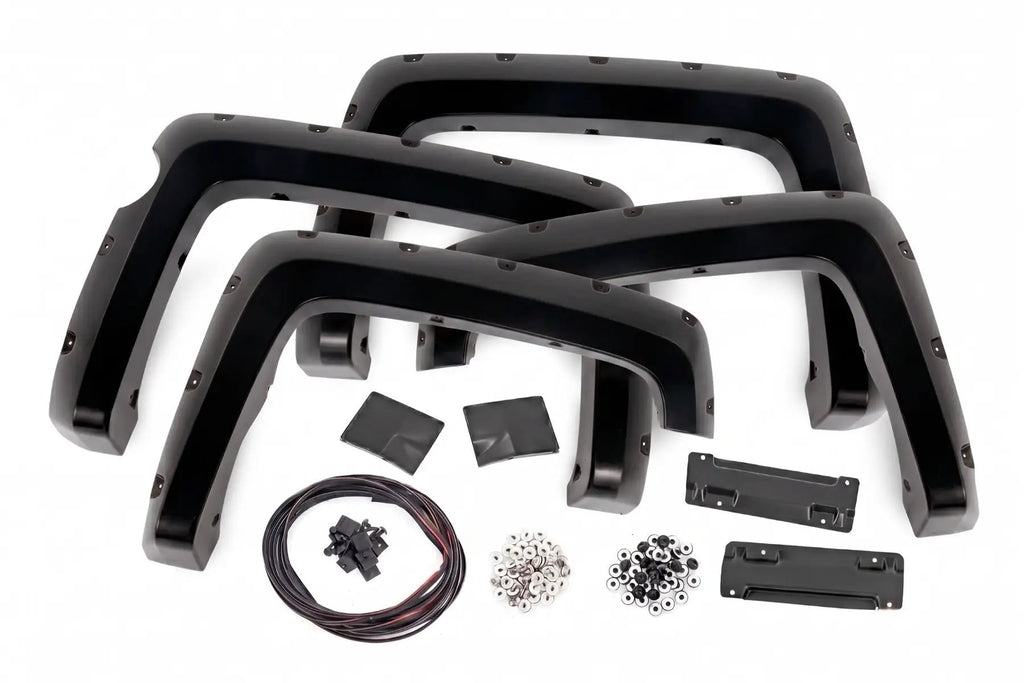 Pocket Fender Flares | 5'9" Bed | GBA Black | Chevy Silverado 1500 (14-18 & Classic)