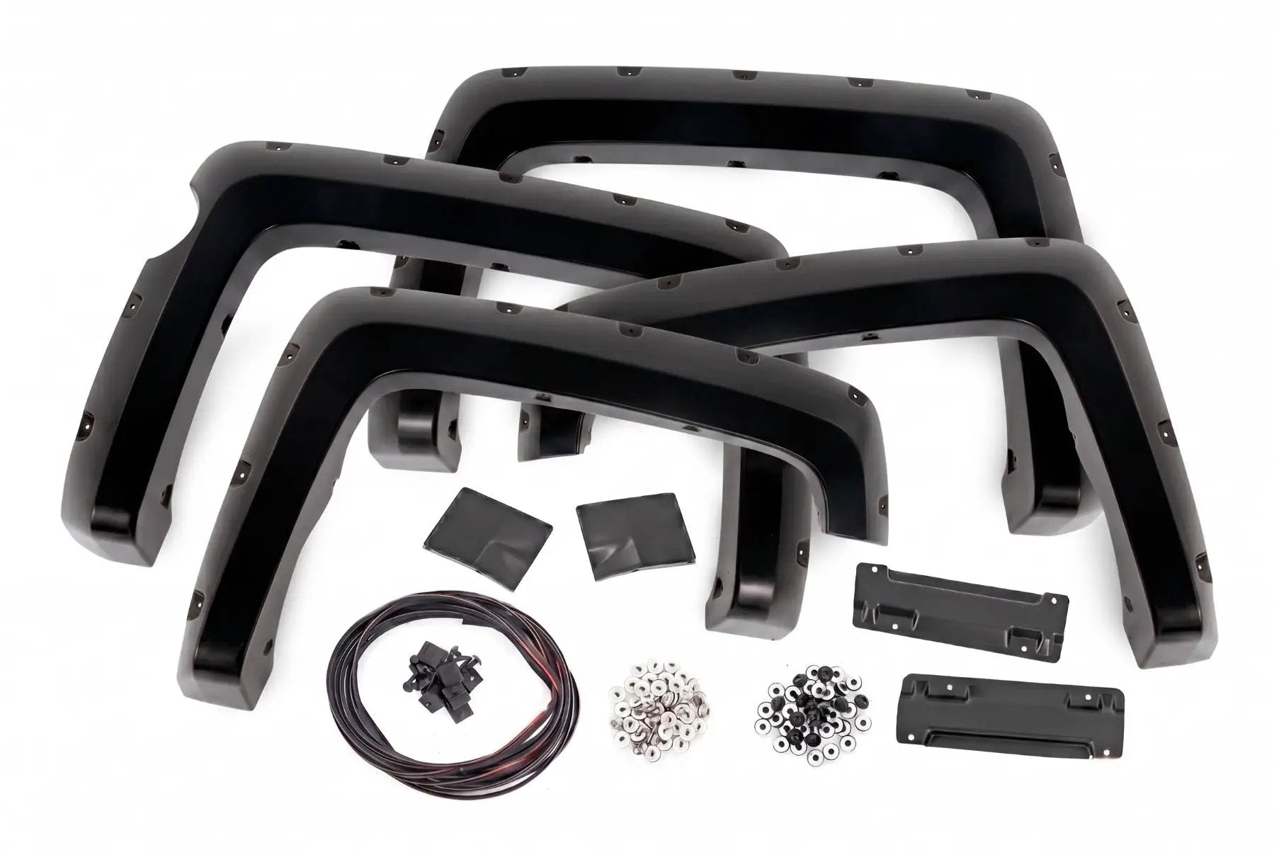 Pocket Fender Flares | 5'9" Bed | GBA Black | Chevy Silverado 1500 (14-18 & Classic)