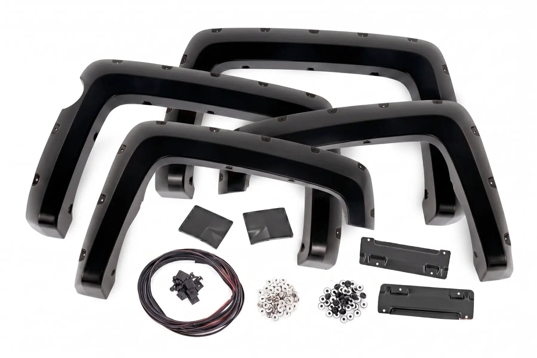 Pocket Fender Flares | 5'9" Bed | GBA Black | Chevy Silverado 1500 (14-18 & Classic)