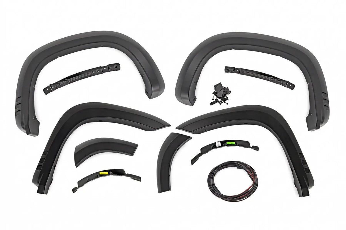 SF1 Fender Flares | GBA Black | Chevy Silverado 1500 2WD/4WD (2019-2026)