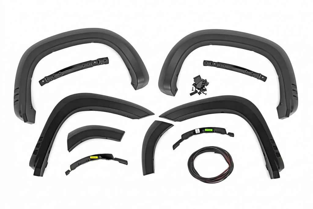 SF1 Fender Flares | GBA Black | Chevy Silverado 1500 2WD/4WD (2019-2026)