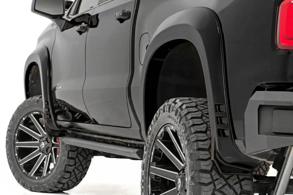 SF1 Fender Flares | GBA Black | Chevy Silverado 1500 2WD/4WD (2019-2026) by Rough Country