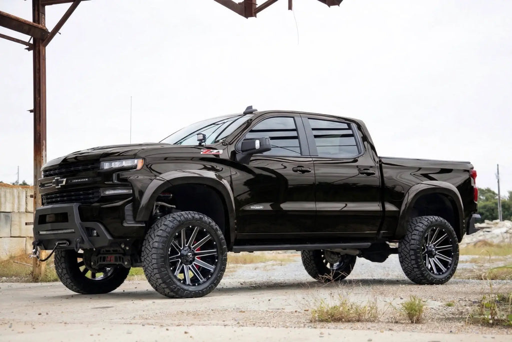 SF1 Fender Flares | GBA Black | Chevy Silverado 1500 2WD/4WD (2019-2026) by Rough Country