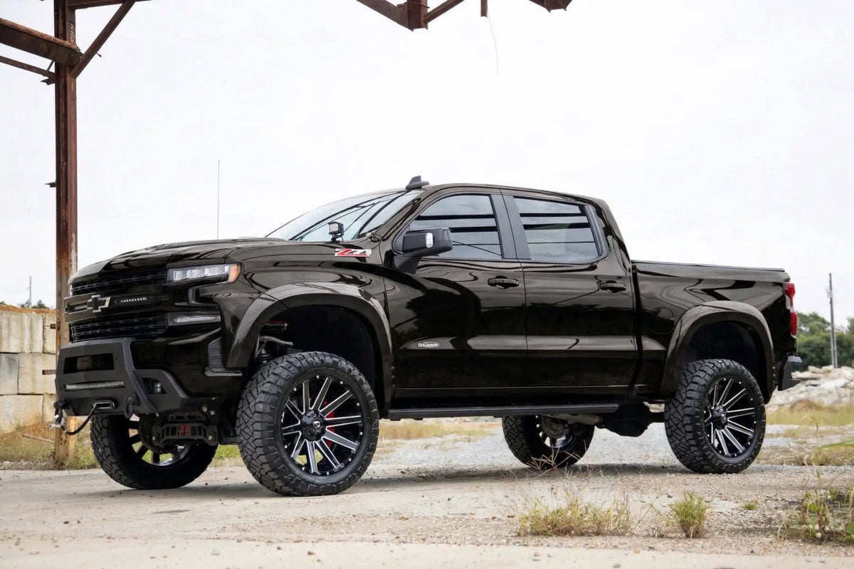 SF1 Fender Flares | GBA Black | Chevy Silverado 1500 2WD/4WD (2019-2026)