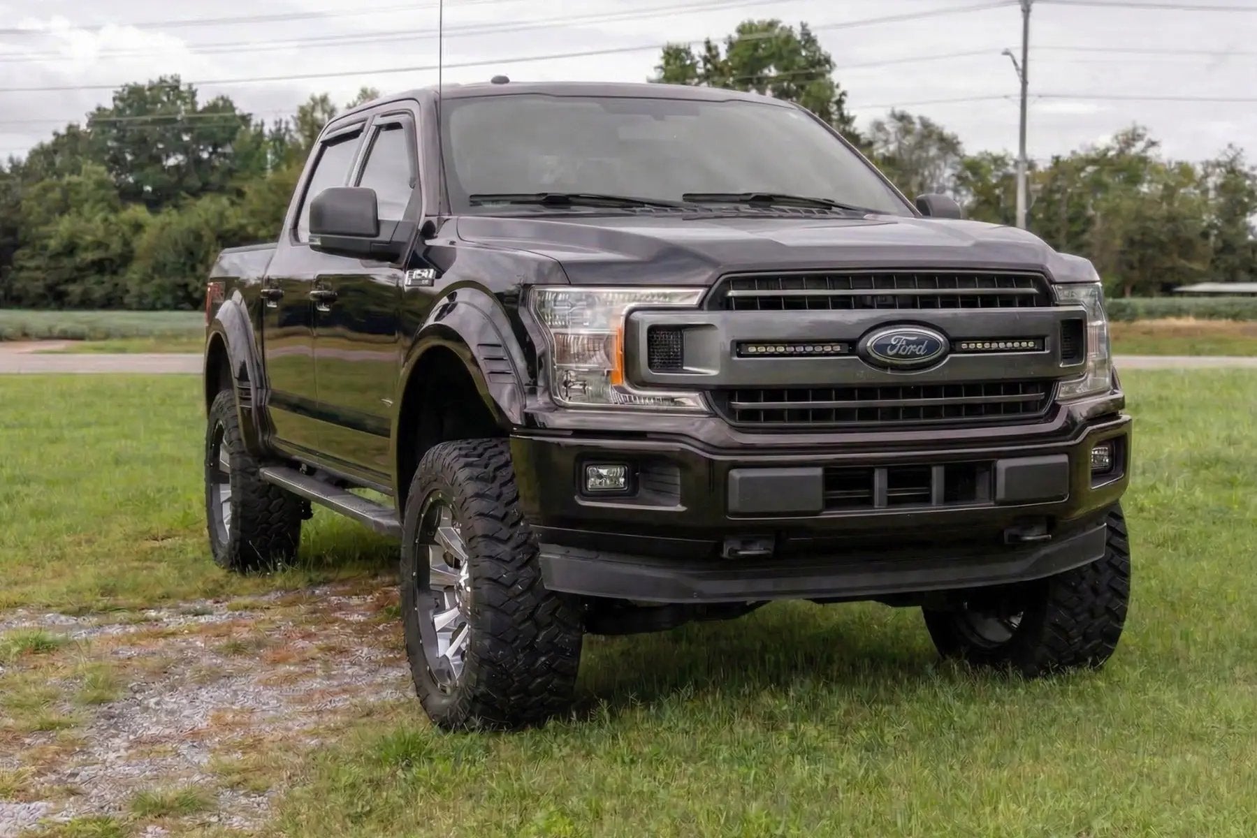 SF1 Fender Flares | G1 Absolute Black | Ford F-150 2WD/4WD (2018-2020) by Rough Country