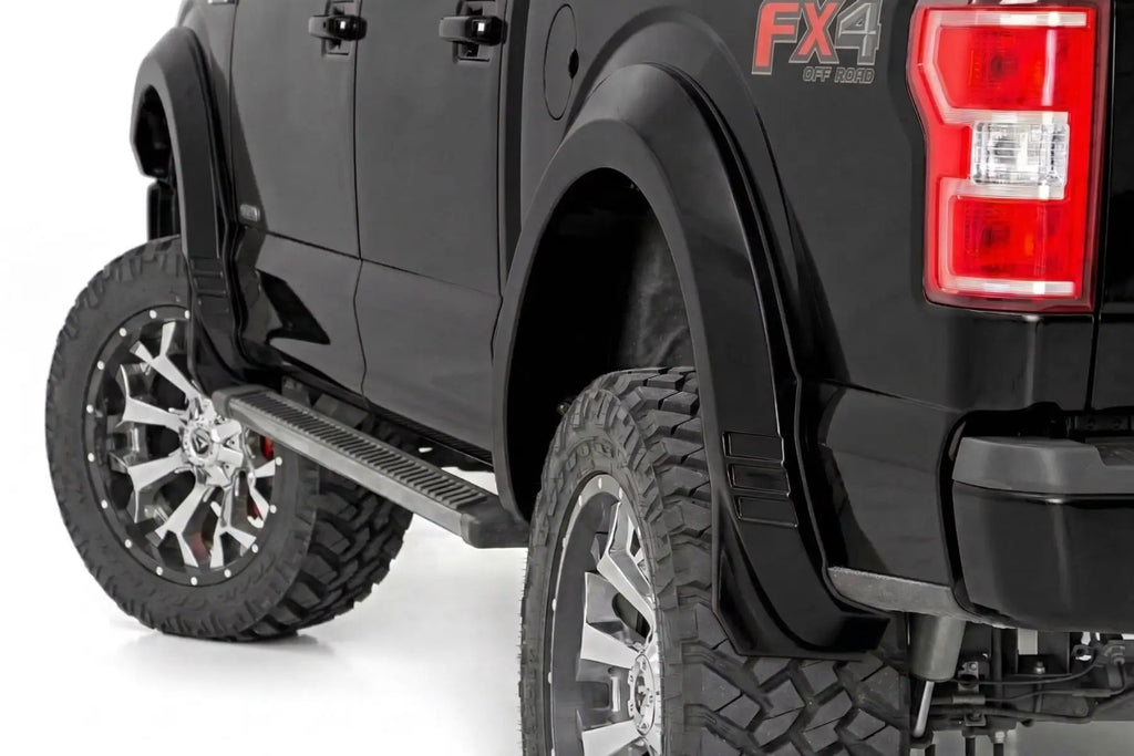 SF1 Fender Flares | G1 Absolute Black | Ford F-150 2WD/4WD (2018-2020) by Rough Country