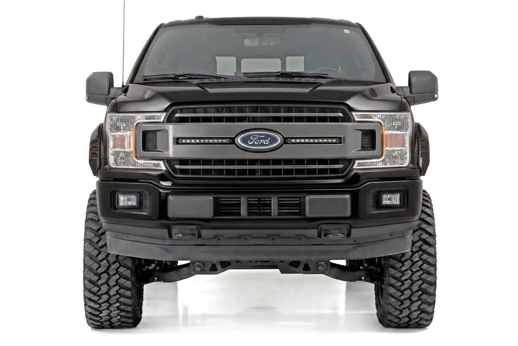 SF1 Fender Flares | G1 Absolute Black | Ford F-150 2WD/4WD (2015-2017) by Rough Country