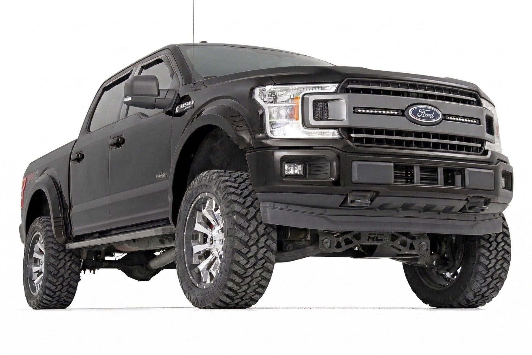SF1 Fender Flares | G1 Absolute Black | Ford F-150 2WD/4WD (2018-2020) by Rough Country