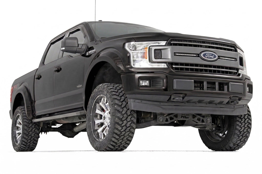 SF1 Fender Flares | G1 Absolute Black | Ford F-150 2WD/4WD (2018-2020) by Rough Country