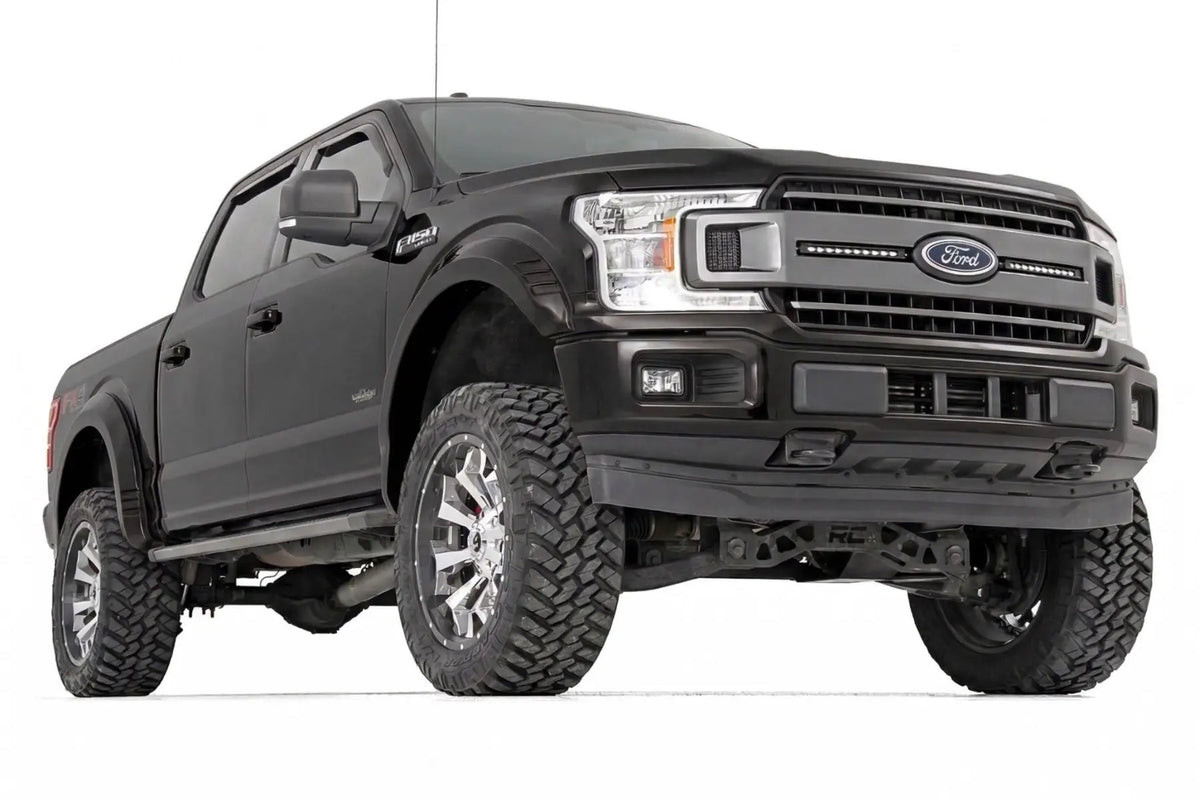 SF1 Fender Flares | G1 Absolute Black | Ford F-150 2WD/4WD (2018-2020) by Rough Country