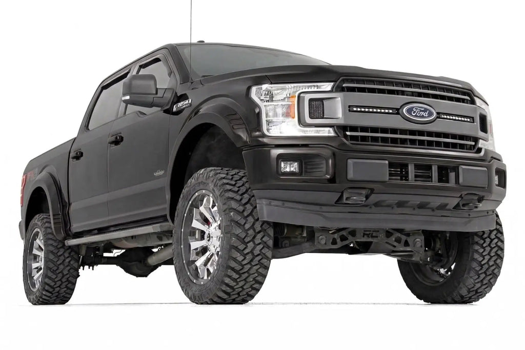 SF1 Fender Flares | G1 Absolute Black | Ford F-150 2WD/4WD (2015-2017) by Rough Country
