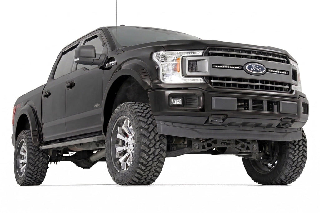SF1 Fender Flares | G1 Absolute Black | Ford F-150 2WD/4WD (2015-2017) by Rough Country