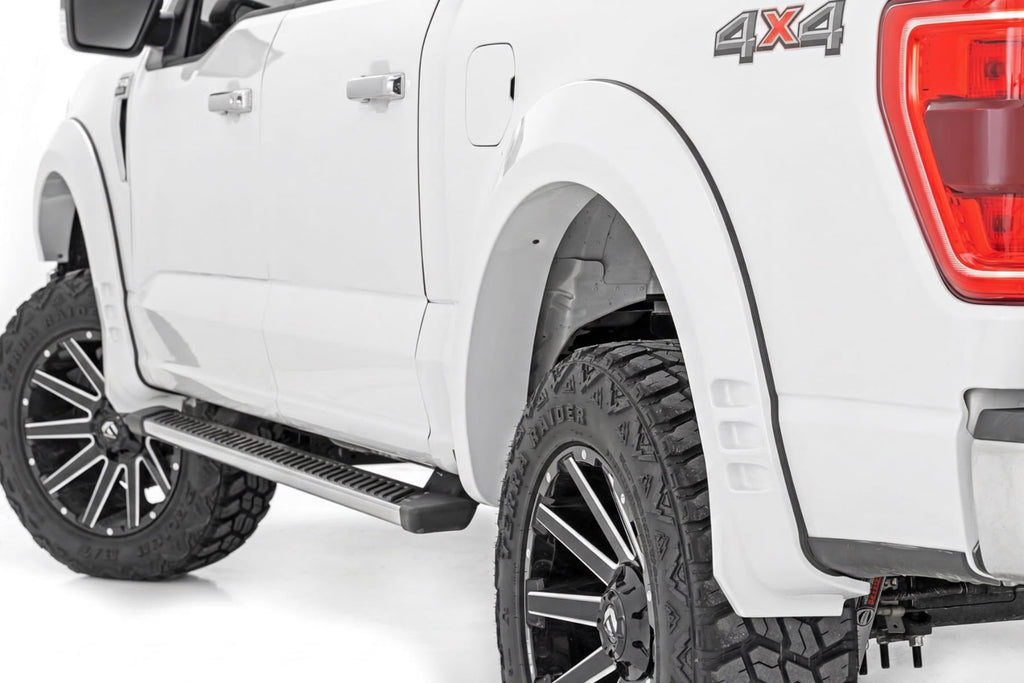 SF1 Fender Flares | YZ Oxford White | Ford F-150 2WD/4WD (2021-2026) by Rough Country