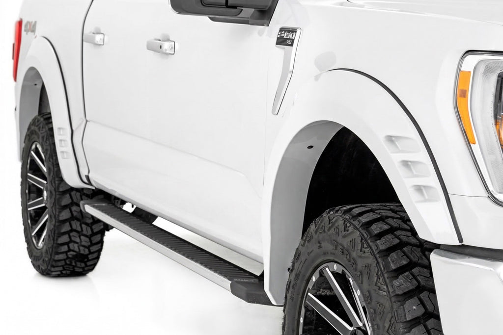 SF1 Fender Flares | YZ Oxford White | Ford F-150 2WD/4WD (2021-2026) by Rough Country