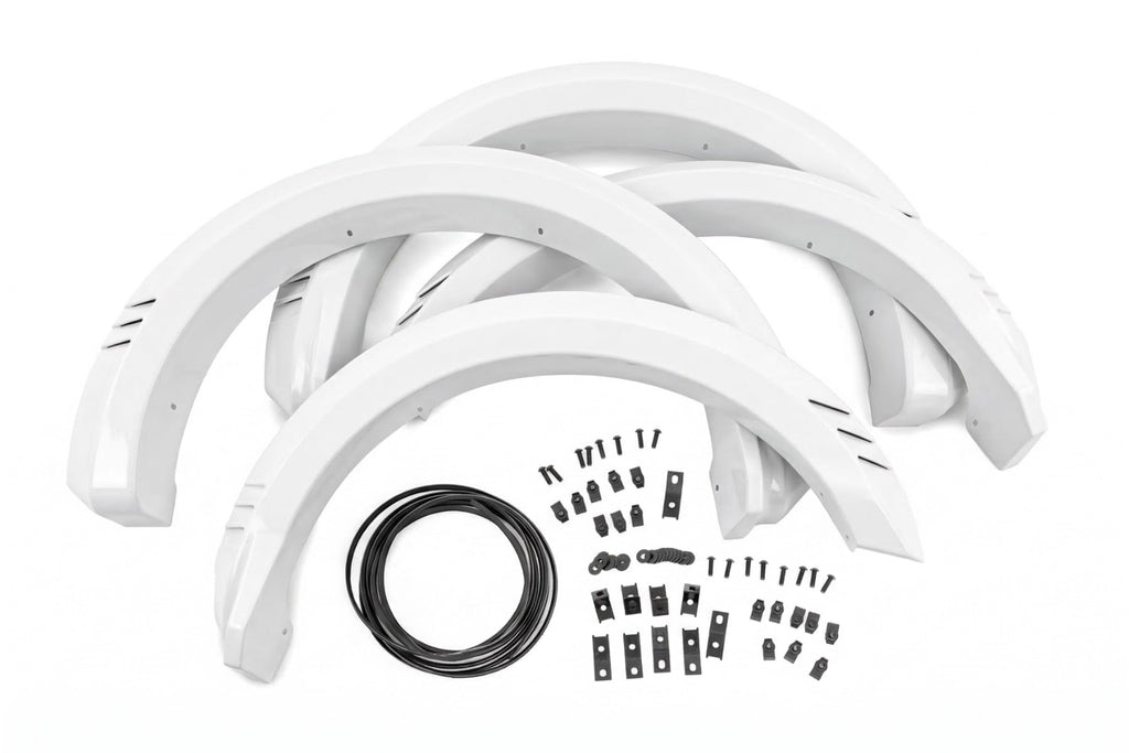 SF1 Fender Flares | YZ Oxford White | Ford F-150 2WD/4WD (2021-2026) by Rough Country