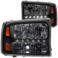 Not For Use w/Sealed Beam Headlights by ANZO USA