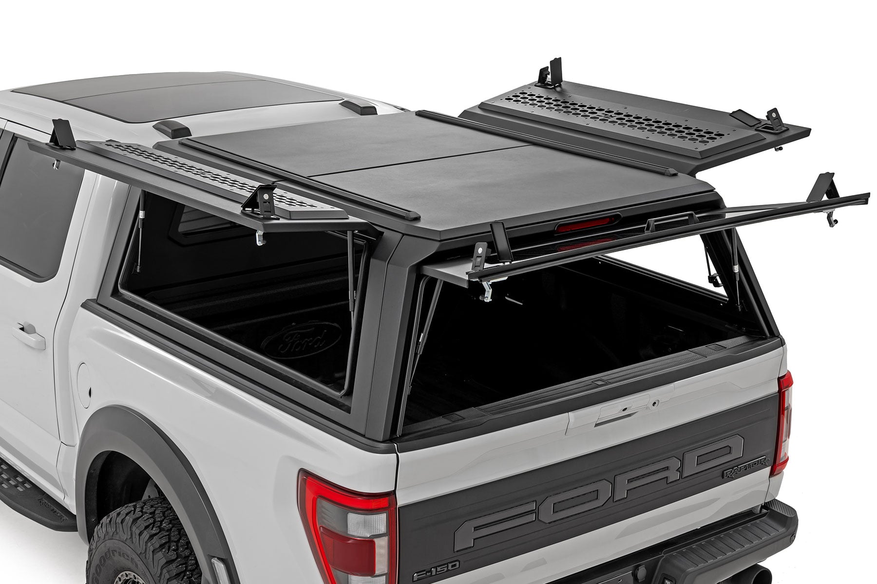 Truck Bed Cap | Modular | 5'7" Bed | Ford F-150 2WD/4WD (2021-2026) by Rough Country