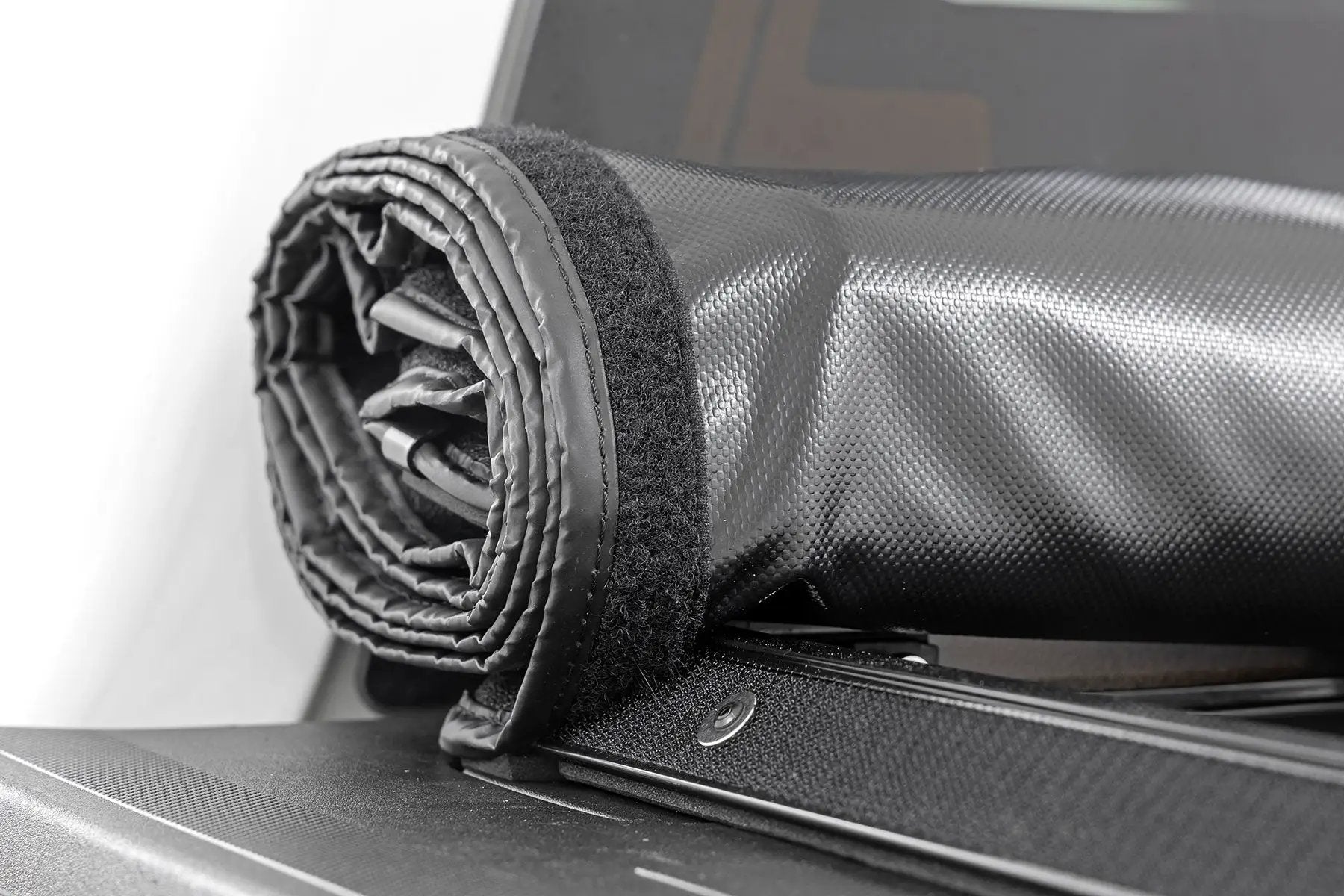 Soft Roll Up Bed Cover | 6'10" Bed | Ford F-250/F-350 Super Duty (17-26) by Rough Country