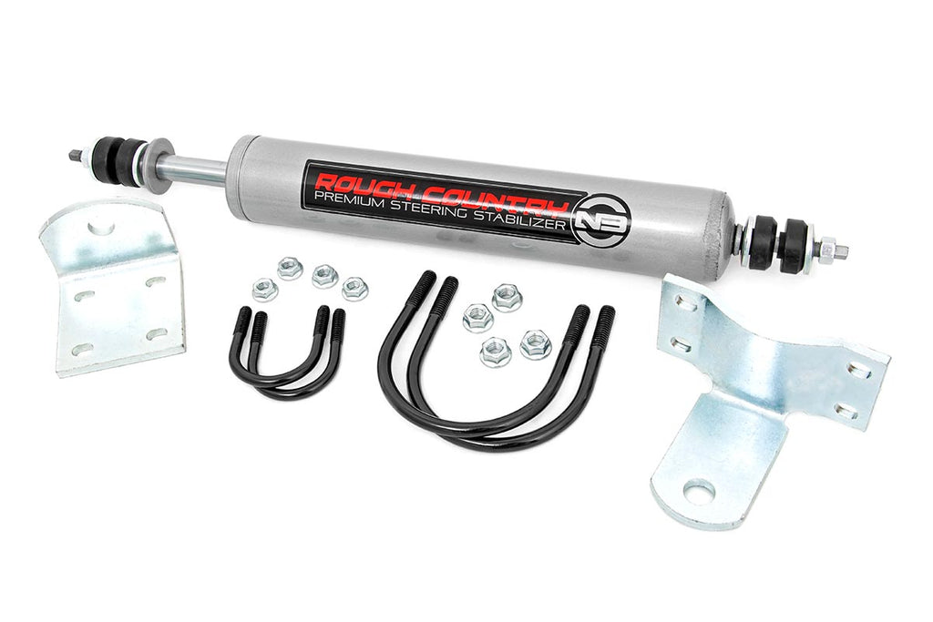 N3 Steering Stabilizer | Mono Axle | Ford F-350 4WD (1986-1997) by Rough Country