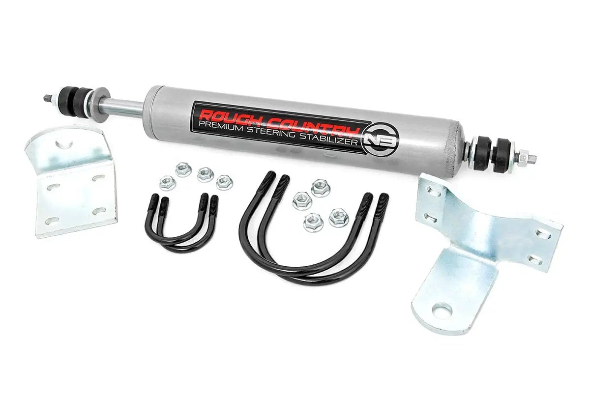 N3 Steering Stabilizer | Mono Axle | Ford F-350 4WD (1986-1997) by Rough Country