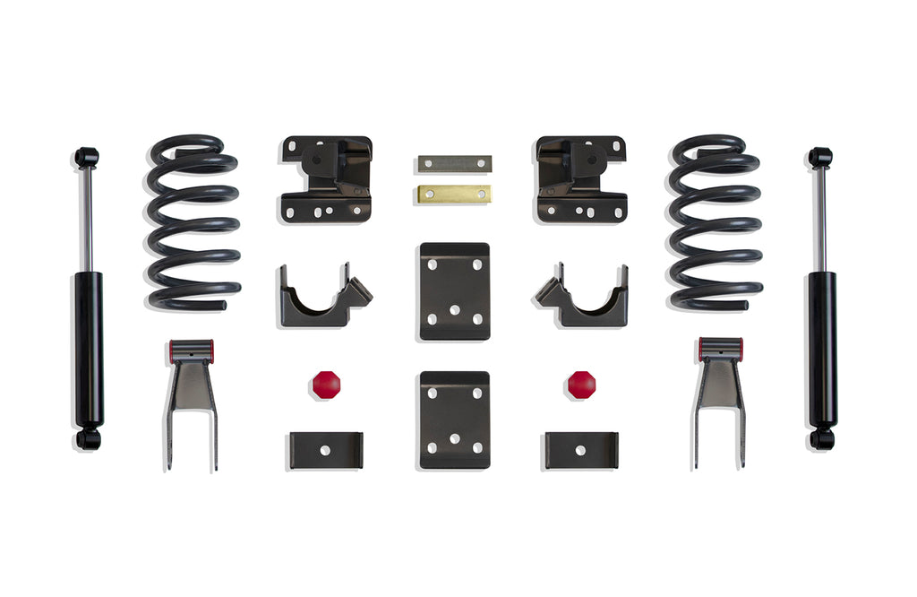 2"/4" LOWERING KIT (COIL, SINGLE CAB) by MaxTrac