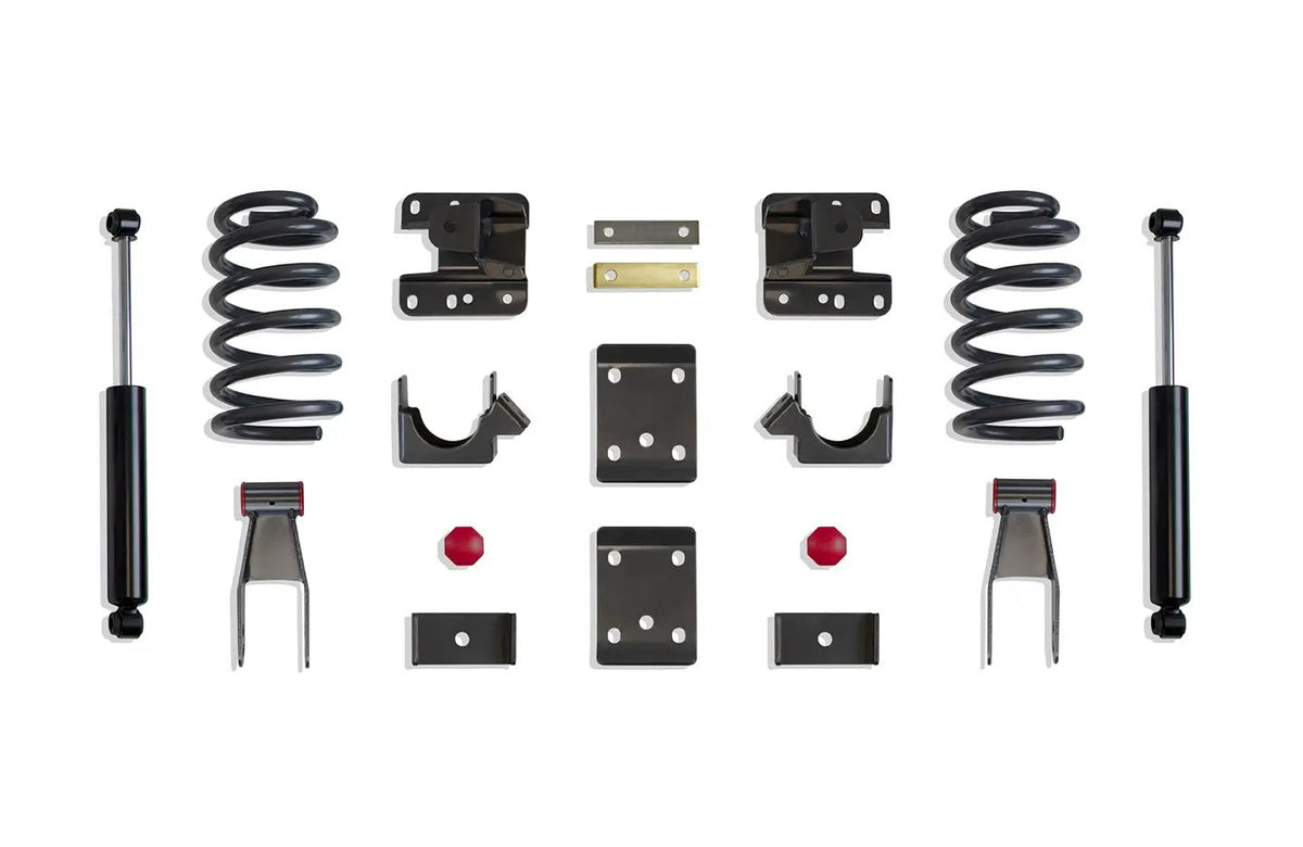 2"/4" LOWERING KIT (COIL, SINGLE CAB) by MaxTrac