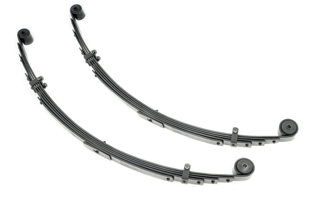 Rear Leaf Springs | 4" Lift | Pair | Jeep Cherokee XJ 2WD/4WD (1984-2001) by Rough Country