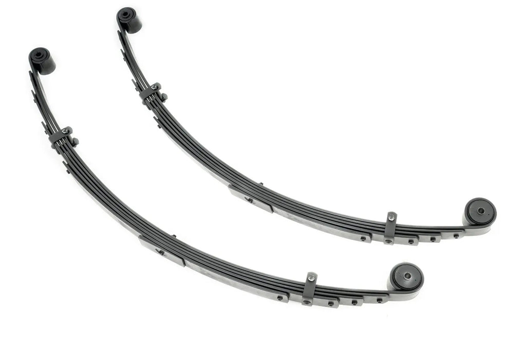 Rear Leaf Springs | 4" Lift | Pair | Jeep Cherokee XJ 2WD/4WD (1984-2001) by Rough Country