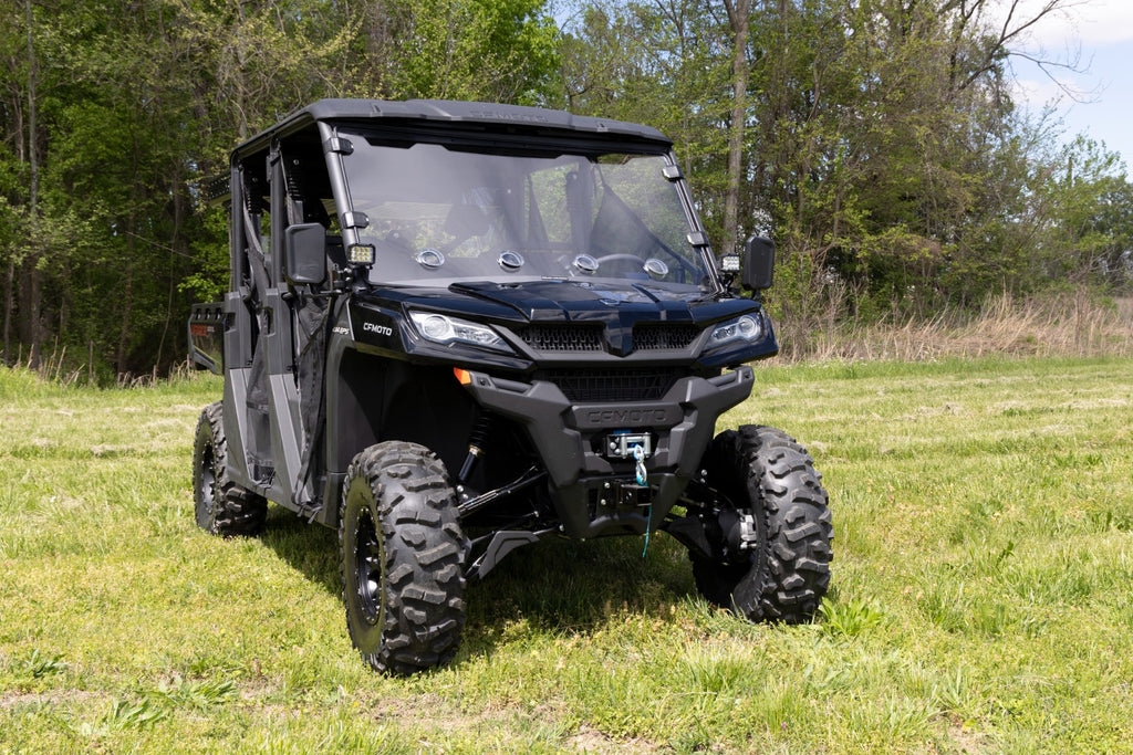 LED Light Kit | Cage Mount | 2" Black Pair | CFMOTO UFORCE 1000 by Rough Country