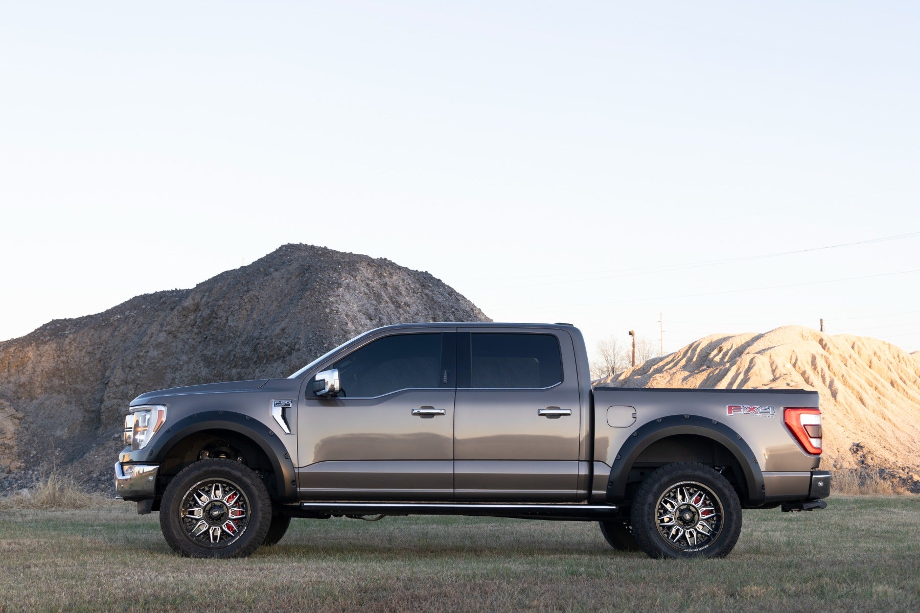 Pocket Fender Flares | Gloss Black | Ford F-150 2WD/4WD (2021-2026) by Rough Country