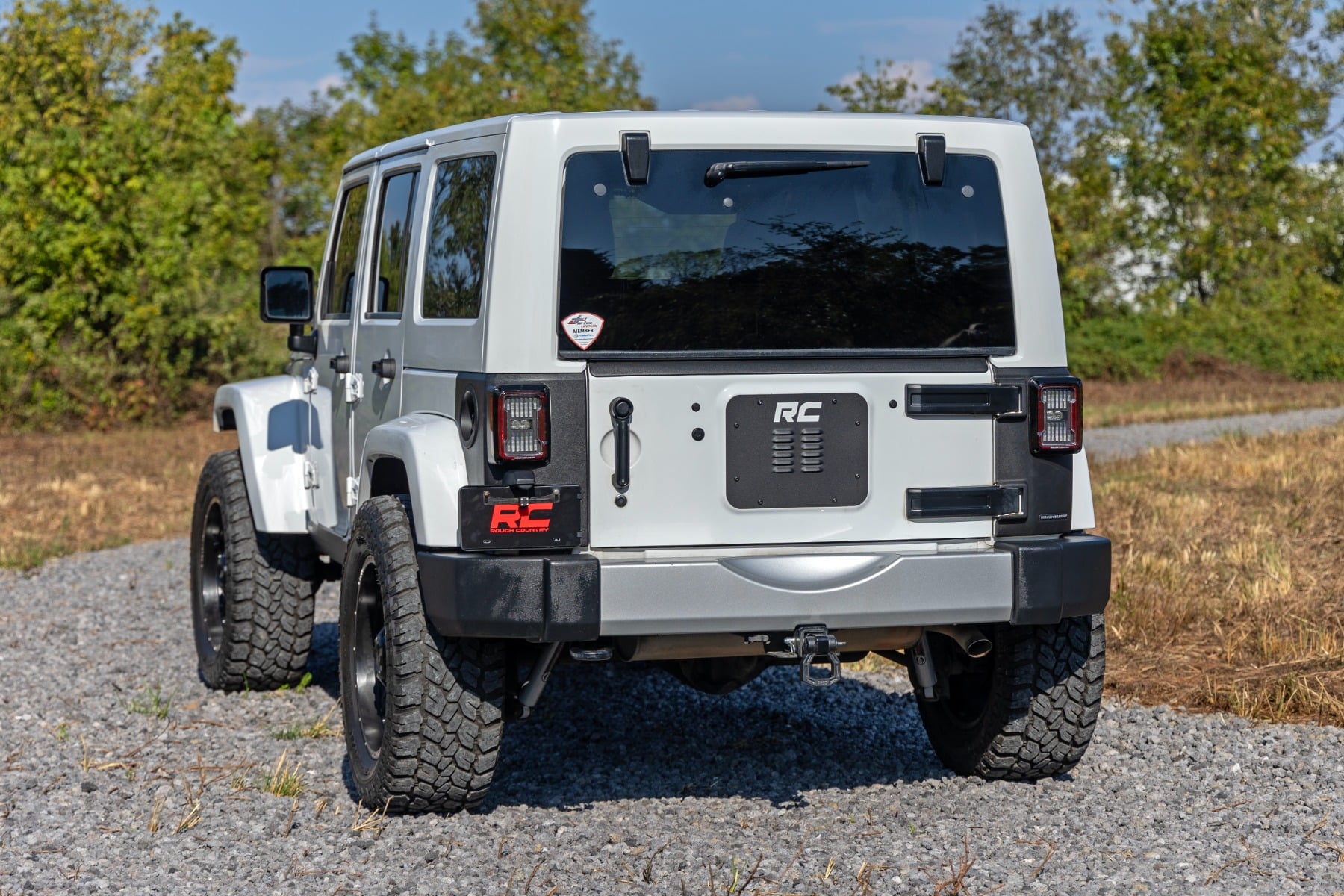 Trail Cladding | Tailgate Protector | Jeep Wrangler JK/Wrangler Unlimited (07-18) by Rough Country