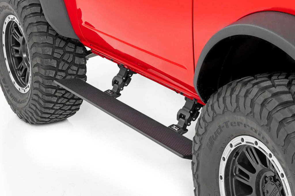 Power Running Boards | Dual Electric Motor | 2 Door | Ford Bronco (2 Door) (21-26) by Rough Country
