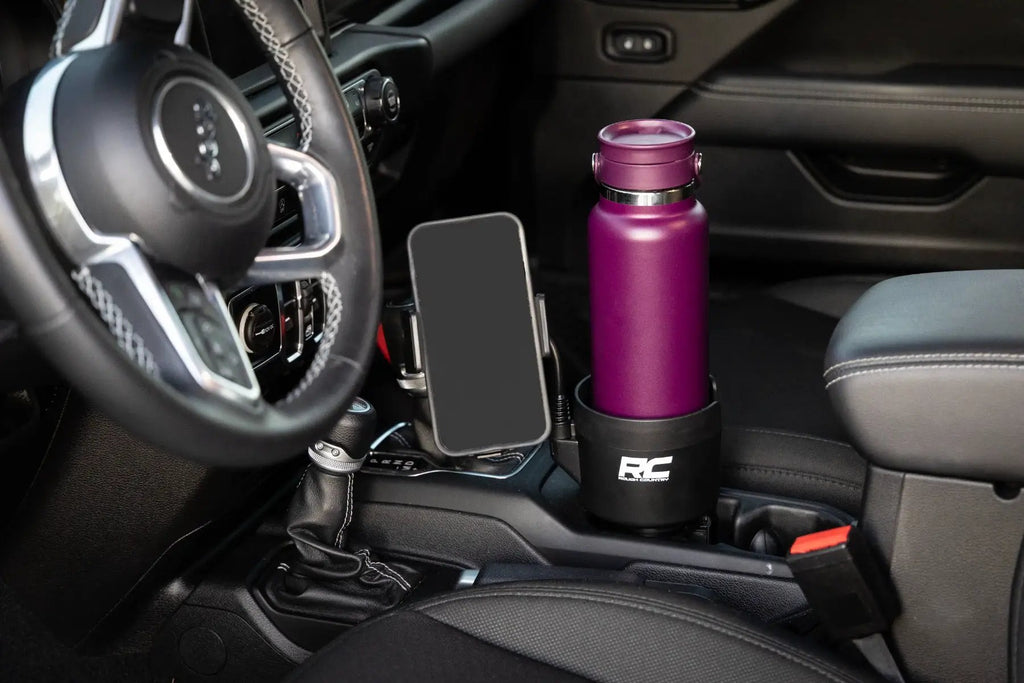 2 in 1 Expanding Cup and Phone Holder by Rough Country