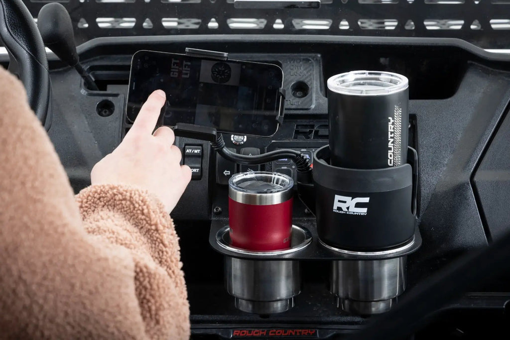 2 in 1 Expanding Cup and Phone Holder by Rough Country