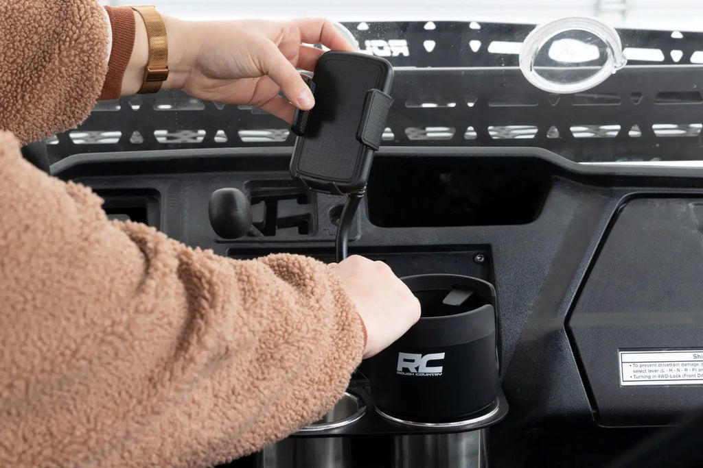 2 in 1 Expanding Cup and Phone Holder by Rough Country