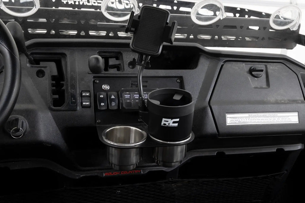 2 in 1 Expanding Cup and Phone Holder by Rough Country